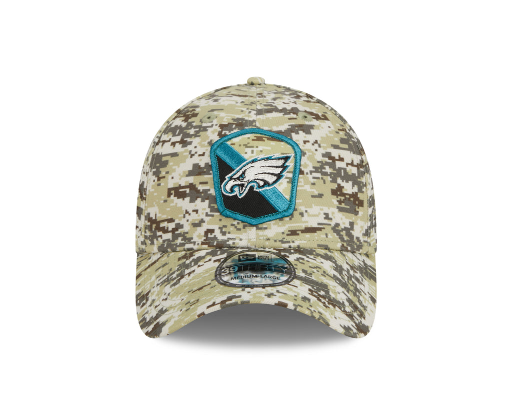 New Era Men's Las Vegas Raiders 2023 Salute to Service 39Thirty Camo  Stretch Fit Hat