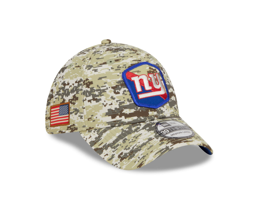 New Era NFL Men's New York Giants 2023 Salute to Service 39THIRTY Flex Hat