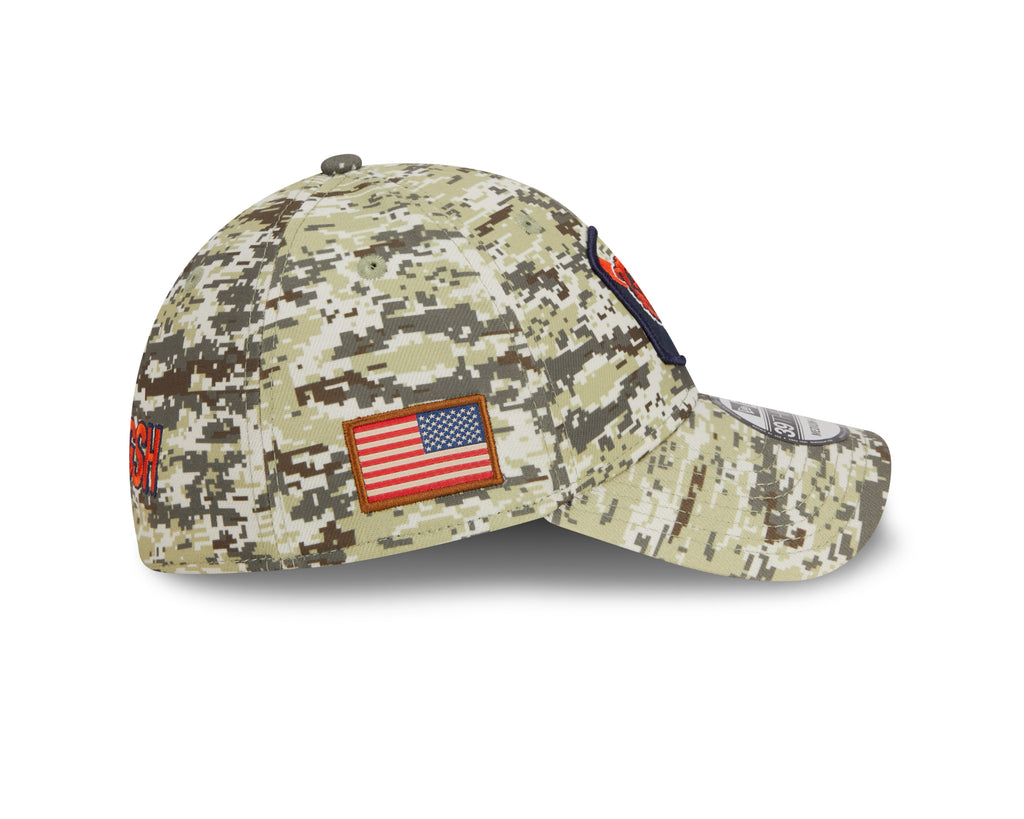 Chicago Bears 2023 Salute To Service 39THIRTY Flex Hat