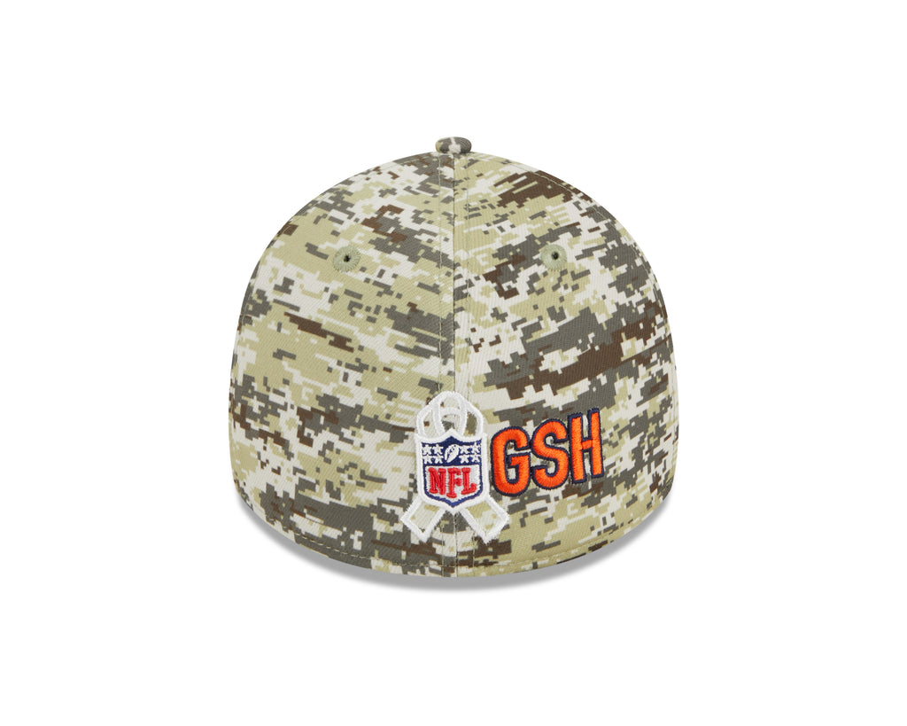 Chicago Bears 2023 Salute To Service New Era 39THIRTY Flex Fit Hat