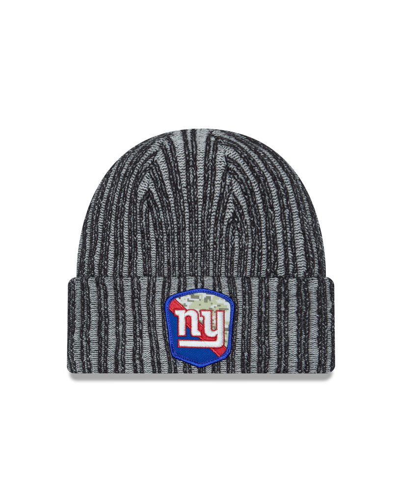 New Era NFL Men's New York Giants Beanie 2023 Salute To Service Cuffed Knit Hat