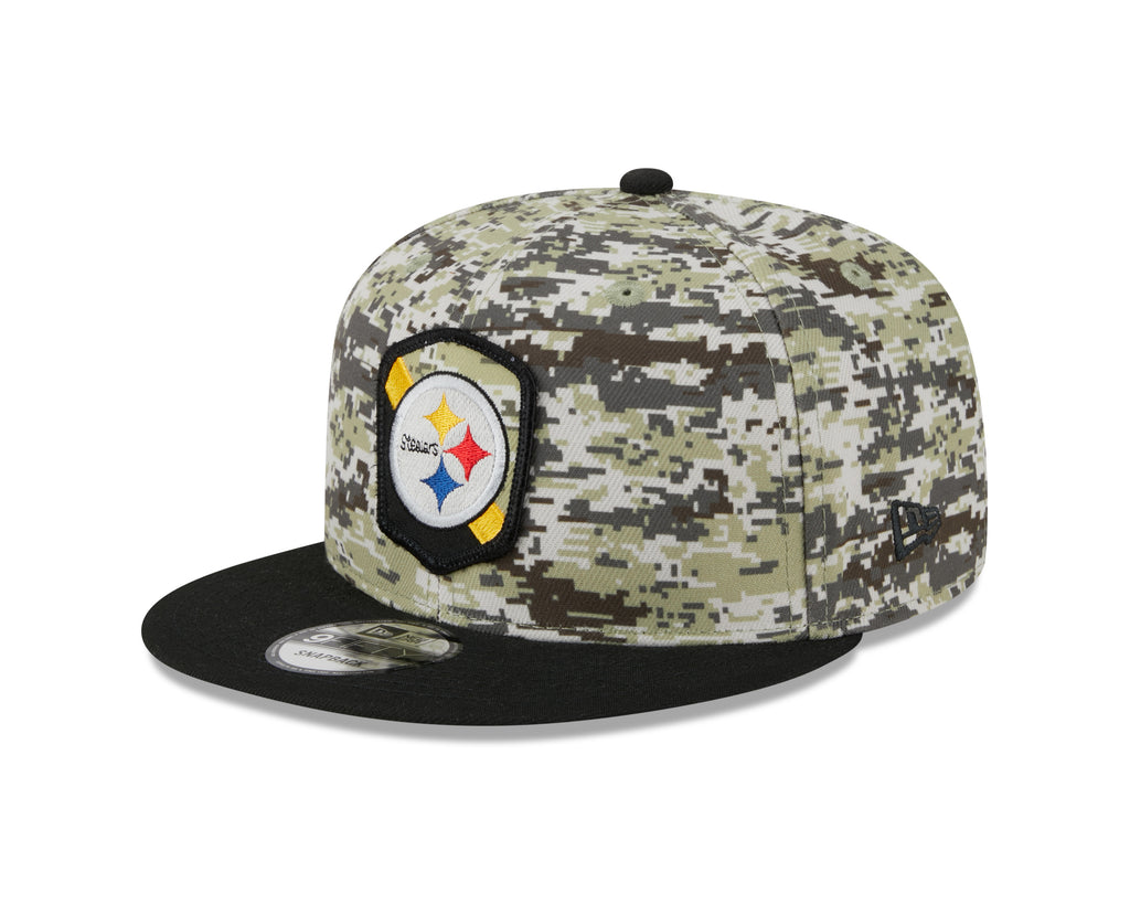 New Era NFL Men's Pittsburgh Steelers 2023 Salute To Service 9FIFTY Snapback Hat OSFA