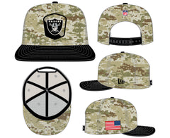 New Era NFL Men's Las Vegas Raiders 2023 Salute To Service 9FIFTY Snapback Hat OSFA