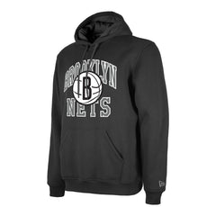 New Era NBA Men’s Brooklyn Nets 2023/24 Season Tip-Off Edition Pullover Hoodie Black