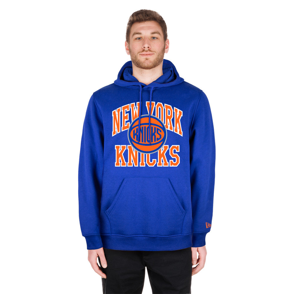 New Era NBA Men’s New York Knicks 2023/24 Season Tip-Off Edition Pullover Hoodie Blue