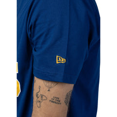 New Era NBA Men’s Golden State Warrior 2023/24 Season Tip-Off Edition T-Shirt Blue