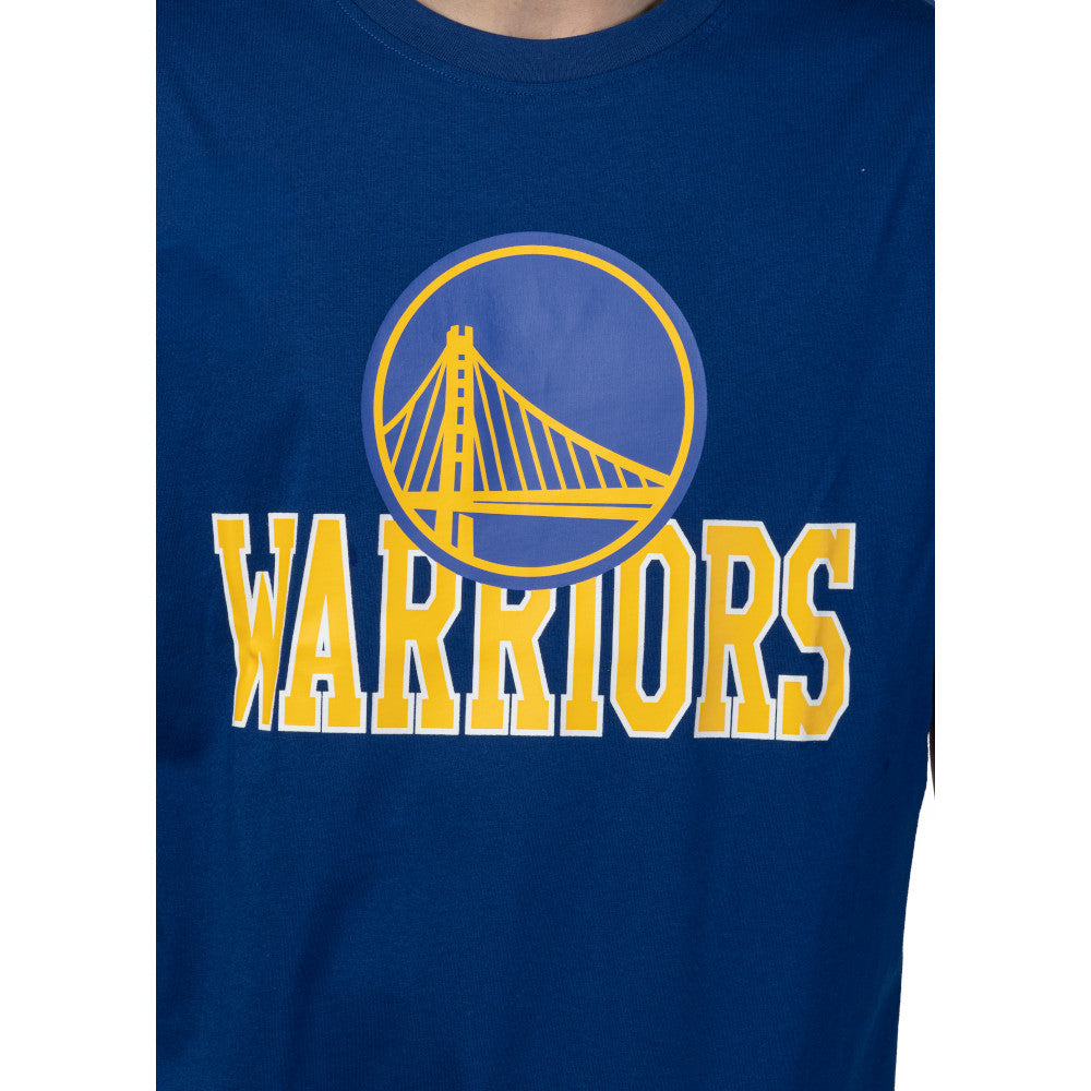 New Era NBA Men’s Golden State Warrior 2023/24 Season Tip-Off Edition T-Shirt Blue