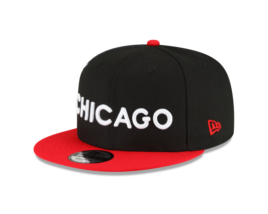 New Era NBA Men's Chicago Bulls 2023 City Edition 9FIFTY Adjustable Snapback Hat