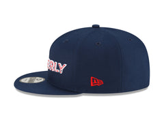 New Era NBA Men's Philadelphia 76ers 2023 City Edition 9FIFTY Adjustable Snapback Hat