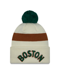New Era NBA Men's Boston Celtics City Edition Cuffed Knit Beanie OSFM