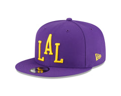New Era NBA Men's Los Angeles Lakers 2023 City Edition Alternate 9FIFTY Adjustable Snapback Hat