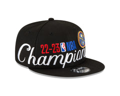 New Era NBA Men's Denver Nuggets 2023 NBA Finals Champions Locker Room 9FIFTY Snapback Hat One Size