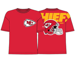 New Era NFL Men's Kansas City Chiefs Back Print Over sized T-Shirt