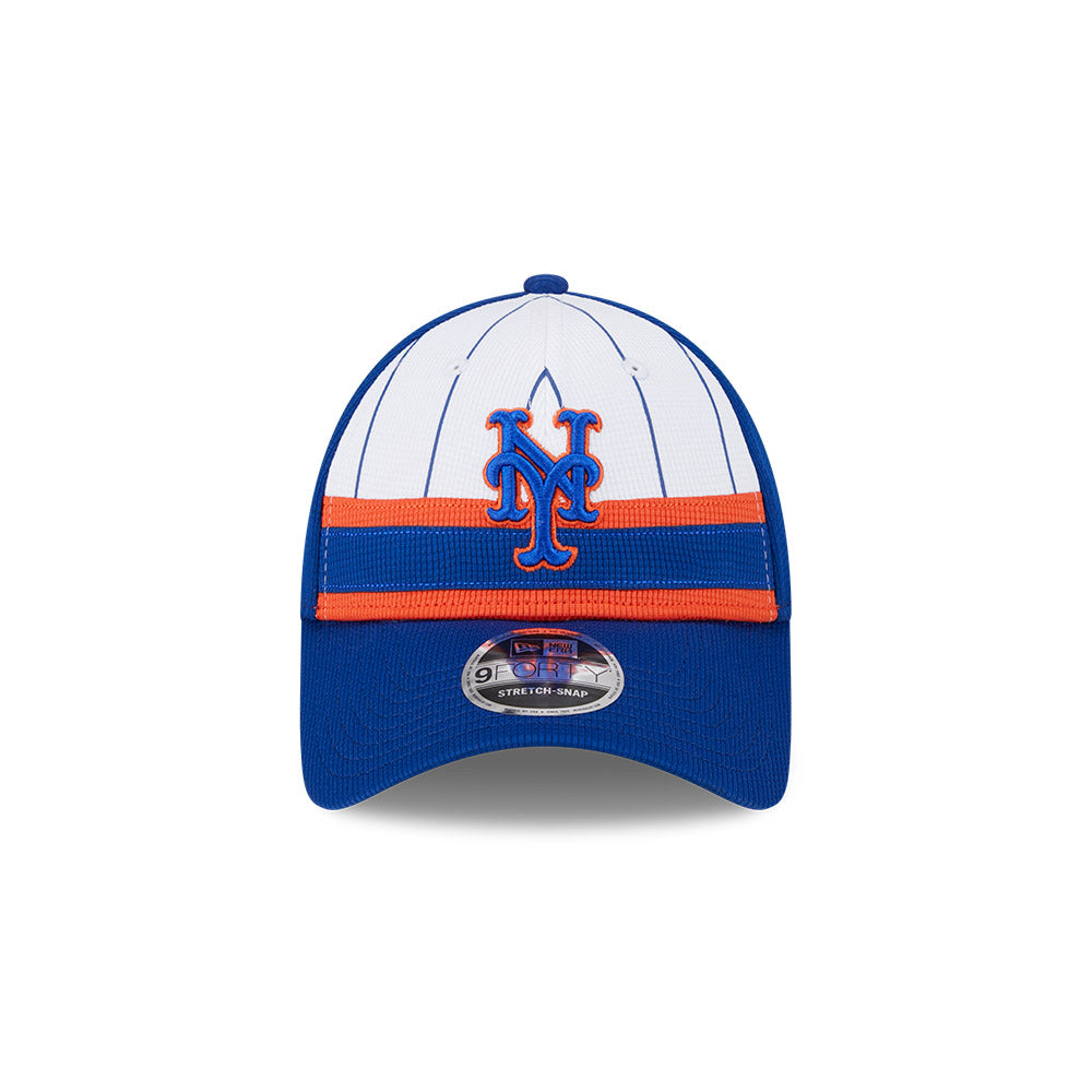 New Era MLB Men's New York Mets 2024 Batting Practice 9FORTY Adjustable Hat