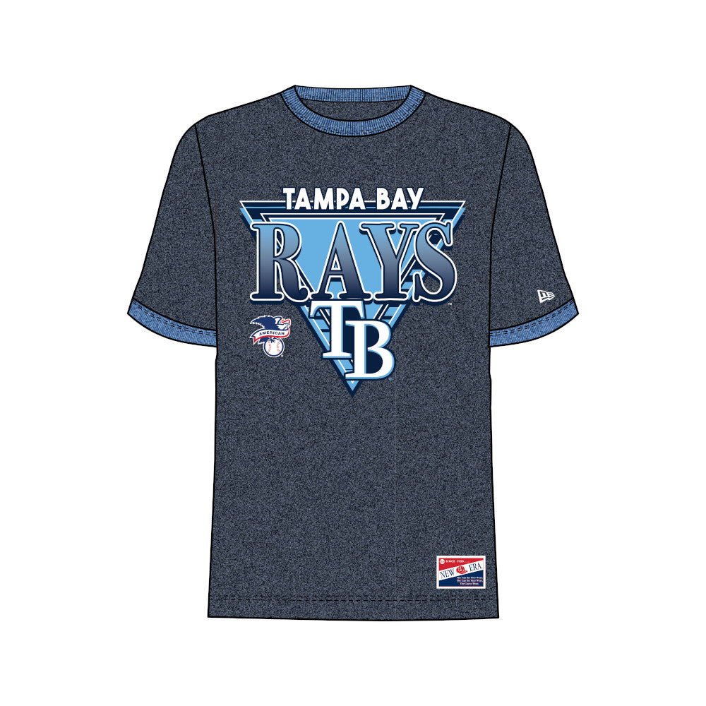 New Era MLB Men's Tampa Bay Rays Classic Ringer T-Shirt