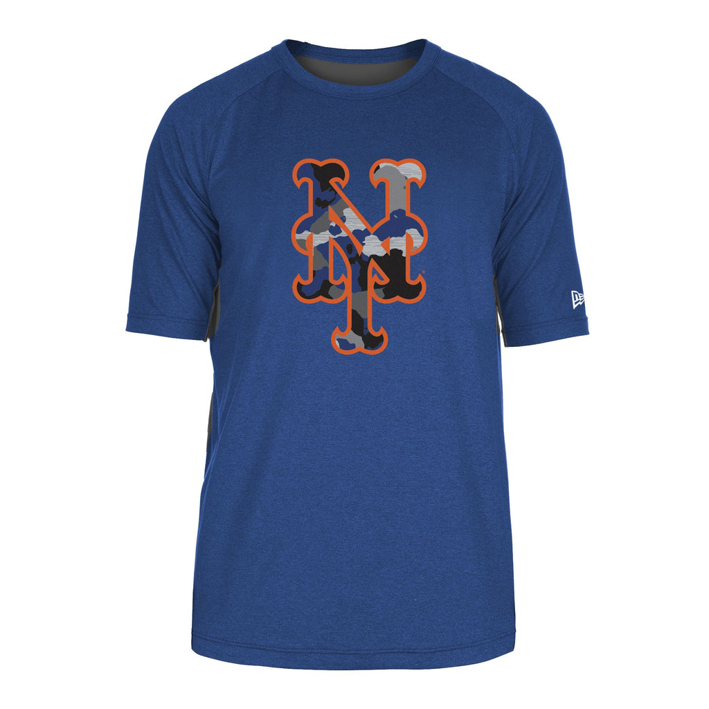 New Era MLB Men's New York Mets Camo Logo T-Shirt