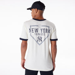New Era MLB Men's New York Yankees Cooperstown Collection Classic Ringer T-Shirt