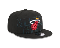 New Era NBA Men's Miami Heat On-Stage 2023 Draft 9FIFTY Snapback Hat OSFM