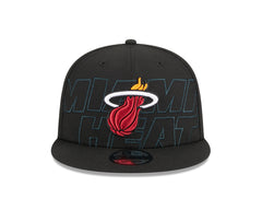 New Era NBA Men's Miami Heat On-Stage 2023 Draft 9FIFTY Snapback Hat OSFM