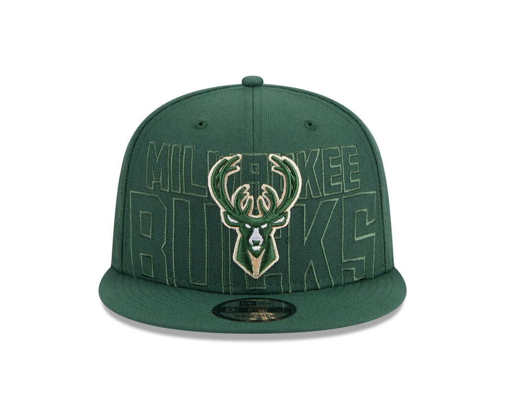 New Era NBA Men's Milwaukee Bucks On-Stage 2023 Draft 9FIFTY Snapback Hat OSFM