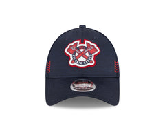 New Era MLB Men's Atlanta Braves 2024 Clubhouse 9FORTY Adjustable Snapback Hat