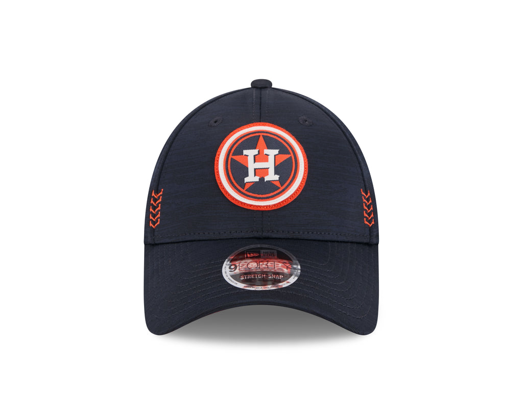 New Era MLB Men's Houston Astros 2024 Clubhouse 9FORTY Adjustable Snapback Hat
