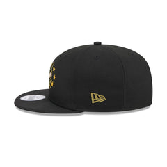 New Era MLB Men's Atlanta Braves 2024 Armed Forces Day Black 9FIFTY Adjustable Hat