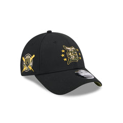 New Era MLB Men's Detroit Tigers 2024 Armed Forces Day Black 9FORTY Adjustable Hat