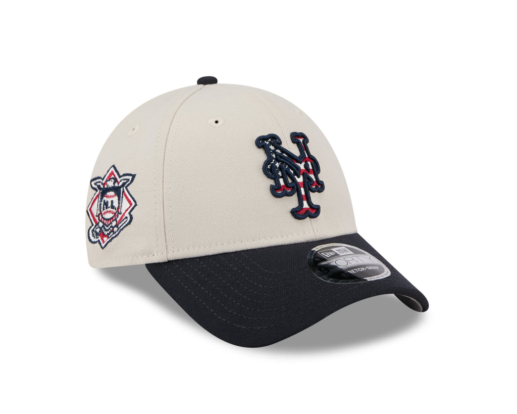 New Era MLB Men's New York Mets 2024 Fourth of July 9FORTY Stretch-Snap Hat