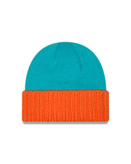 New Era Miami Dolphins Oversized Logo Beanie