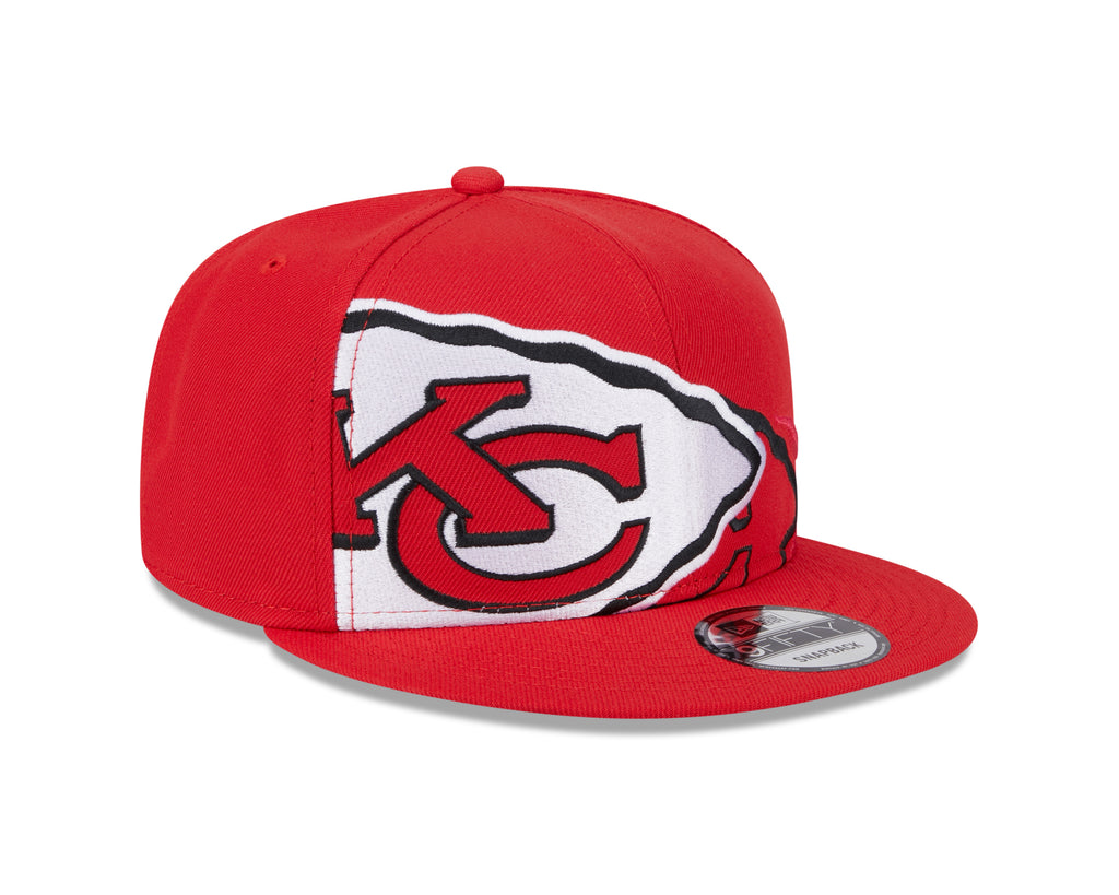 New Era NFL Men's Kansas City Chiefs Team Shadow 9FIFTY Snapback Hat OSFM