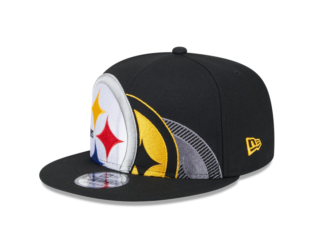 New Era NFL Men's Pittsburgh Steelers Team Shadow 9FIFTY Snapback Hat OSFM