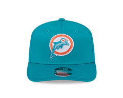 New Era NFL Men's Miami Dolphins Throwback Adventure Perform 9SEVENTY Adjustable Hat