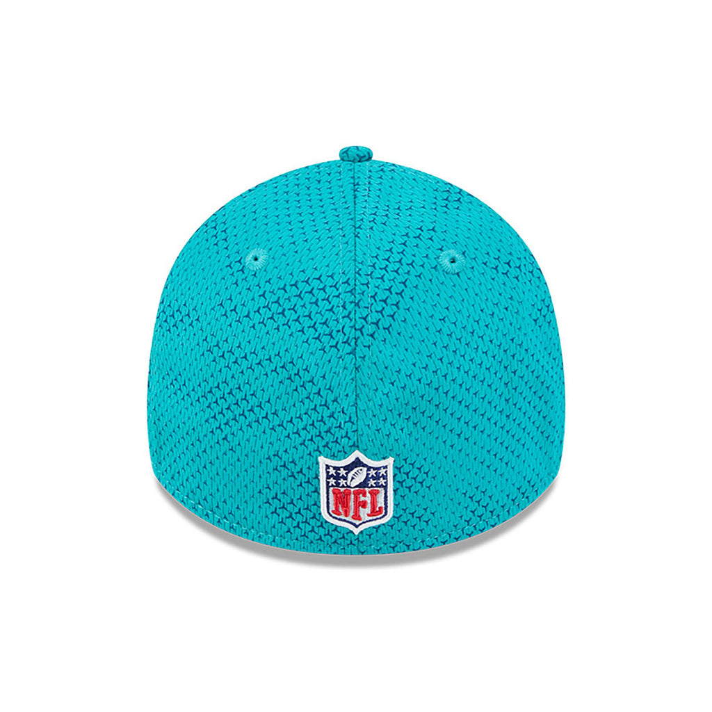 New Era NFL Men's Miami Dolphins 2024 Sideline 39THIRTY Flex Hat Aqua