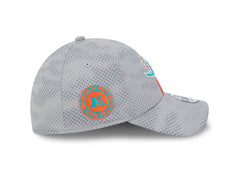 New Era NFL Men's Miami Dolphins 2024 Sideline 39THIRTY Flex Hat Grey