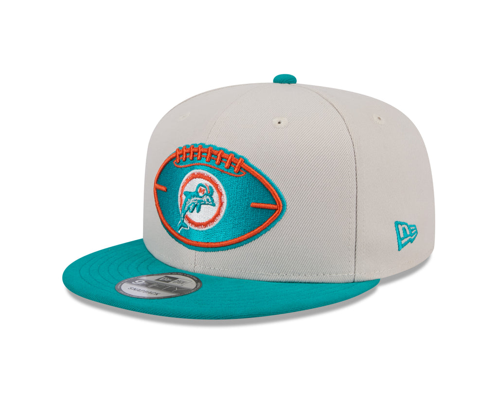 New Era NFL Men's Miami Dolphins 2024 Sideline Historic 9FIFTY Snapback Hat