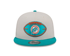 New Era NFL Men's Miami Dolphins 2024 Sideline Historic 9FIFTY Snapback Hat