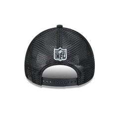 New Era NFL Men's Las Vegas Raiders 2024 Sideline Historic 9FORTY Trucker Snapback Hat