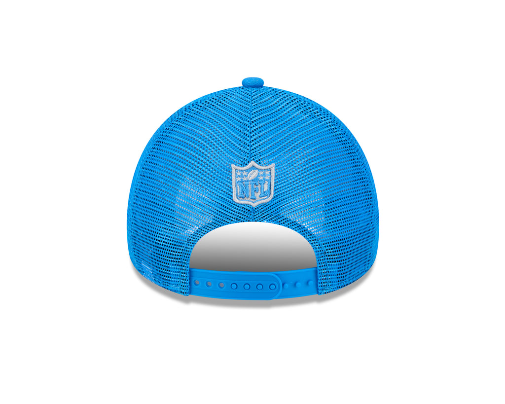 New Era NFL Men's Detroit Lions 2024 Sideline Historic 9FORTY Trucker Snapback Hat