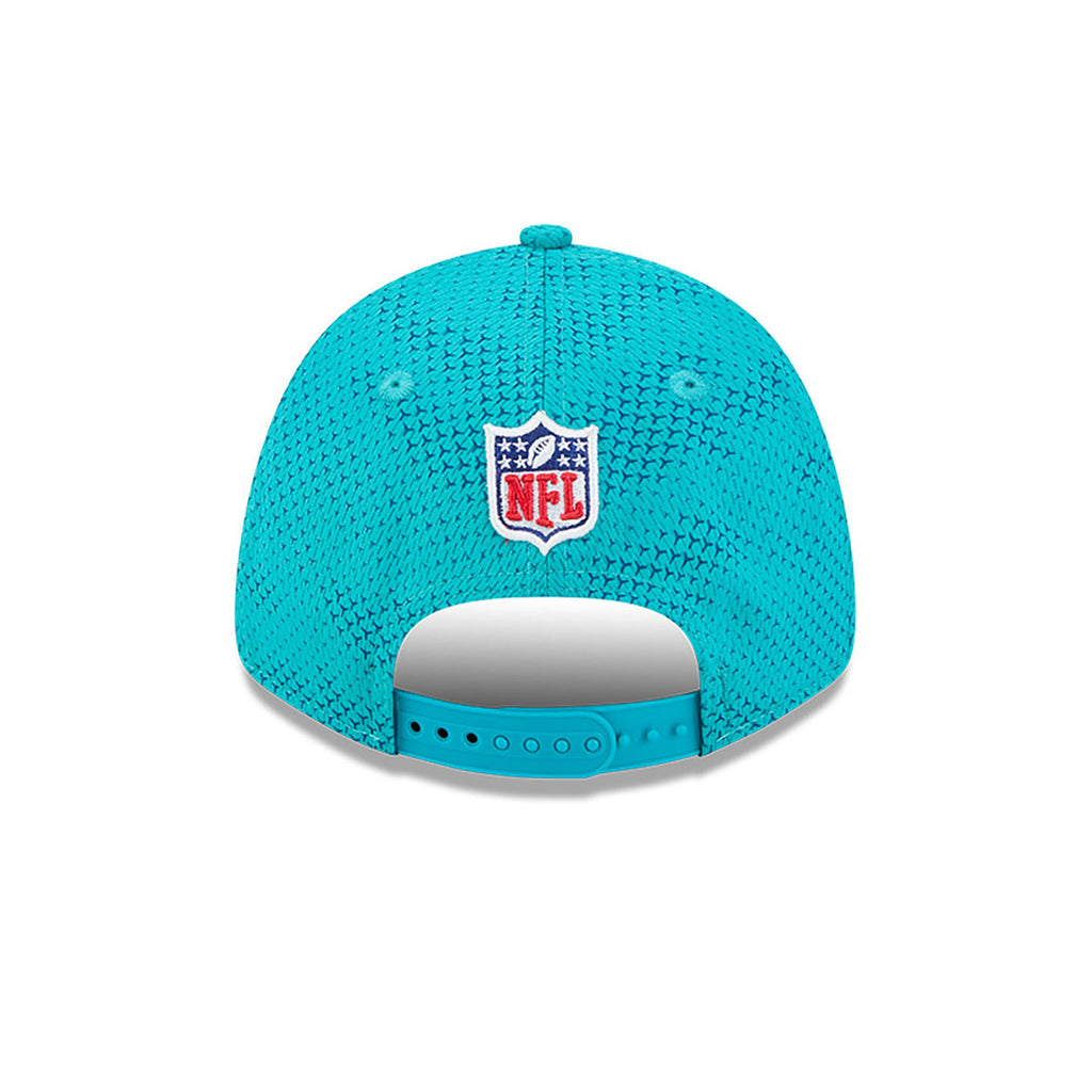 New Era NFL Men's Miami Dolphins 2024 Sideline 9FORTY Adjustable Hat Aqua