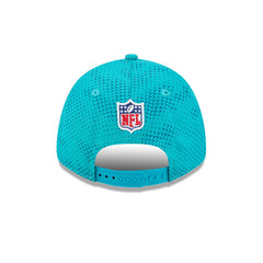 New Era NFL Men's Miami Dolphins 2024 Sideline 9FORTY Adjustable Hat Aqua