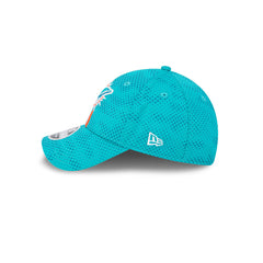 New Era NFL Men's Miami Dolphins 2024 Sideline 9FORTY Adjustable Hat Aqua