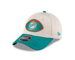 New Era NFL Men's Miami Dolphins 2024 Sideline Historic 9FORTY Snapback Hat