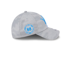 New Era NFL Men's Detroit Lions 2024 Sideline 9FORTY Adjustable Hat Grey