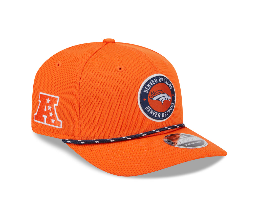 Denver Broncos New Era 2024 Sideline 9SEVENTY Stretch-Snap Hat