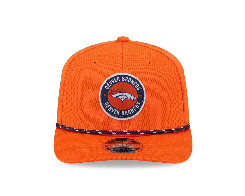 Denver Broncos New Era 2024 Sideline 9SEVENTY Stretch-Snap Hat