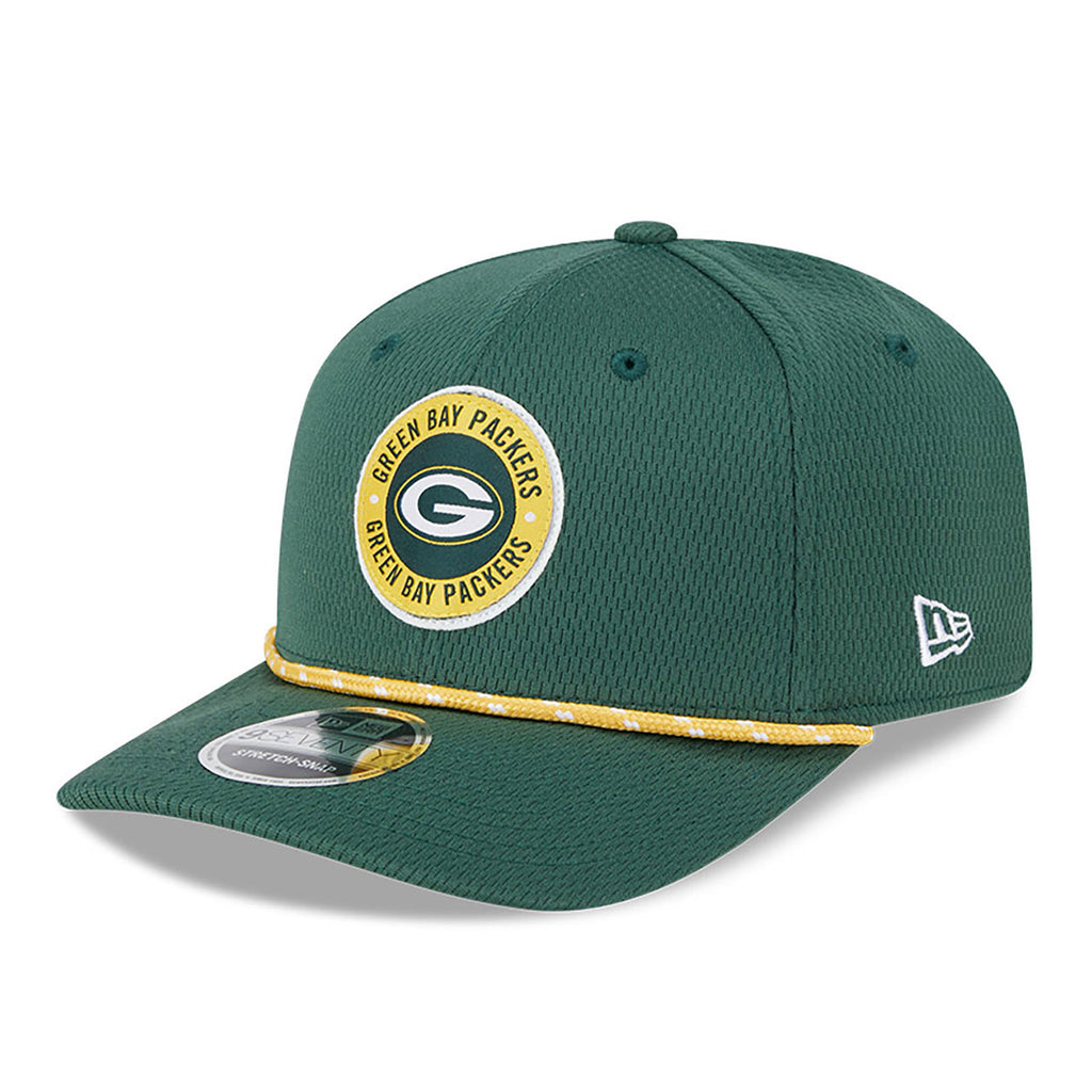 Green Bay Packers New Era 2024 Sideline 9SEVENTY Stretch-Snap Hat