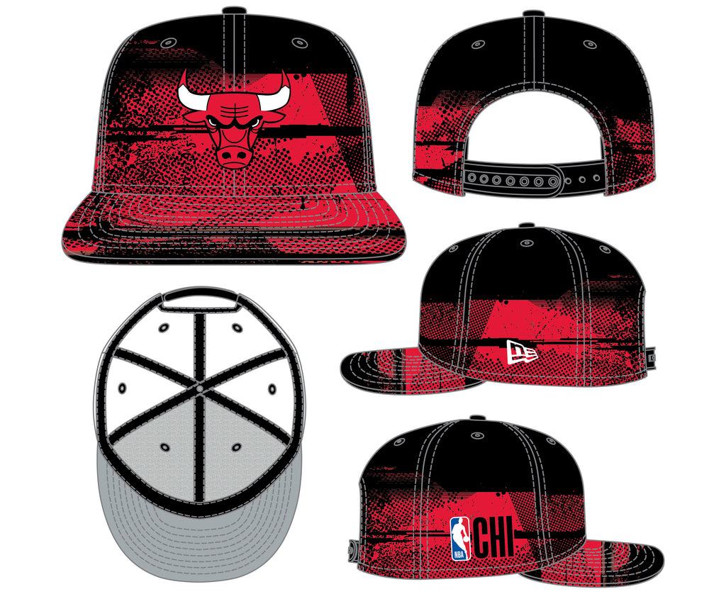 New Era NBA Men's Chicago Bulls Tip Off 24 9FIFTY Snapback Hat