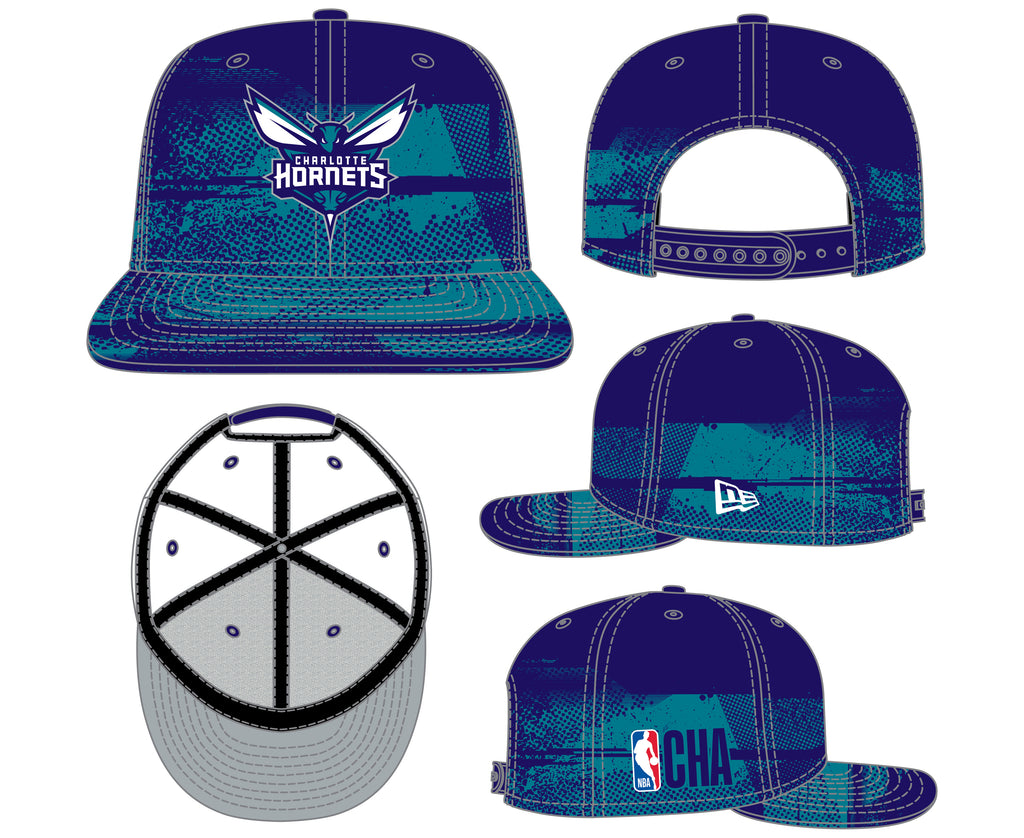 New Era NBA Men's Charlotte Hornets Tip Off 24 9FIFTY Snapback Hat