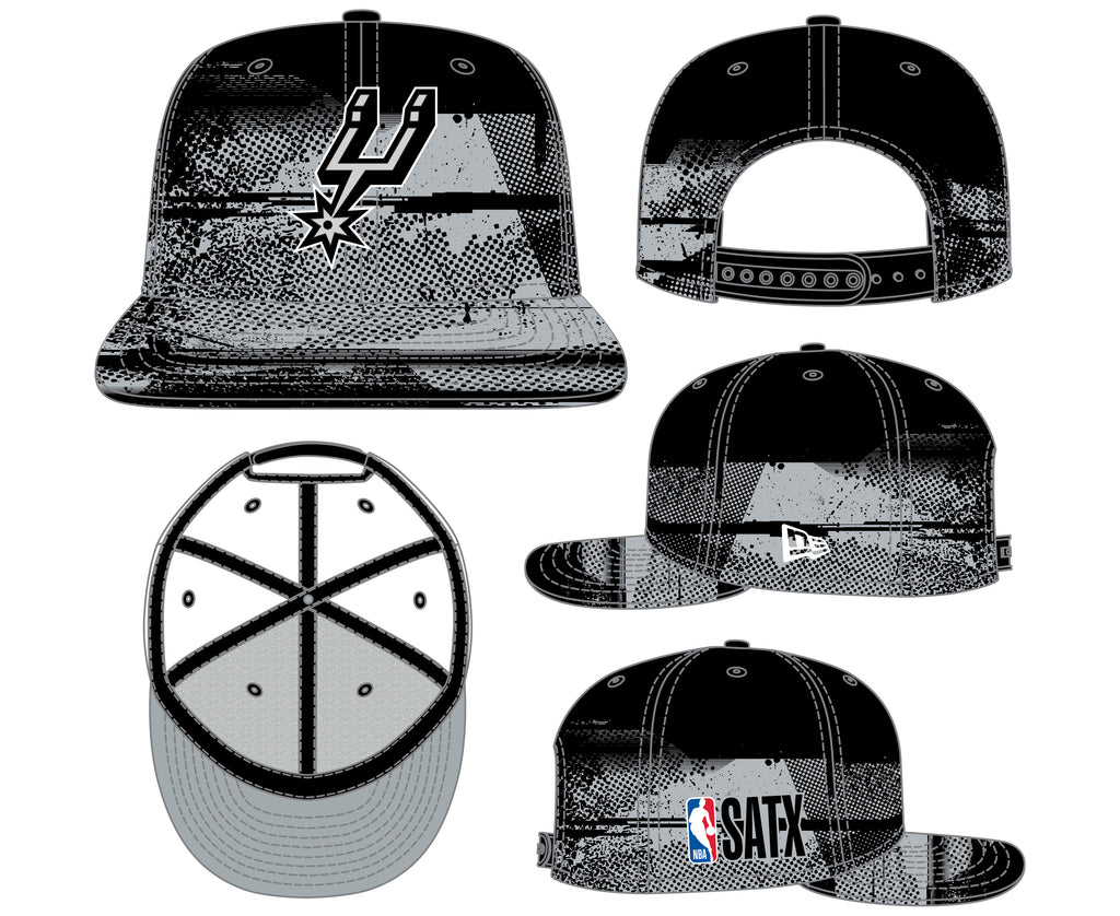 New Era NBA Men's San Antonio Spurs Tip Off 24 9FIFTY Snapback Hat